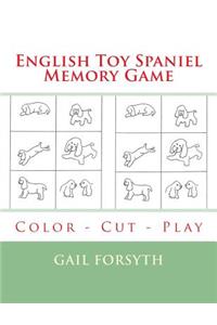 English Toy Spaniel Memory Game