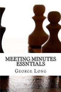 Meeting Minutes Essntials