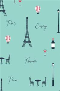 Paris Notebook & Journal. Productivity Work Planner & Idea Notepad: Brainstorm Thoughts, Self Discovery, to Do List