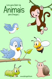Livro para Colorir de Animais para Crianças 1