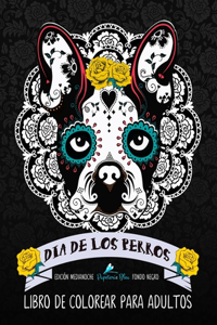 Dia De Los Perros Libro De Colorear Para Adultos
