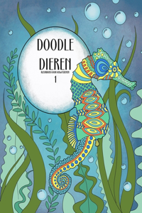 Doodle Dieren Kleurboek voor Volwassenen 1