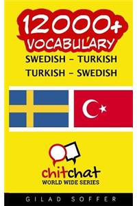 12000+ Swedish - Turkish Turkish - Swedish Vocabulary