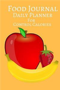 Food Journal Daily Planner