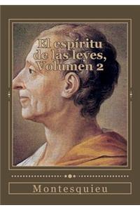 espíritu de las leyes, Volumen 2