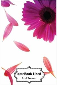 Notebook Lined Pink Flower