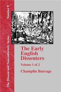 Early English Dissenters, Volume 1
