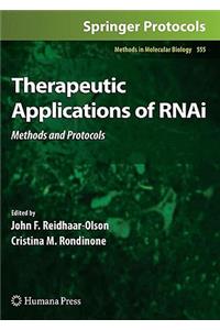 Therapeutic Applications of RNAi