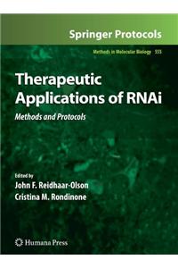 Therapeutic Applications of Rnai