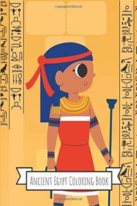 Ancient Egypt Coloring Book