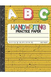 Handwriting Practice Paper