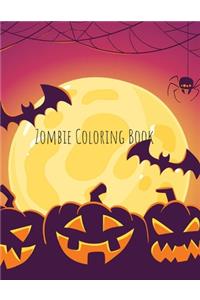 Zombie Coloring Book