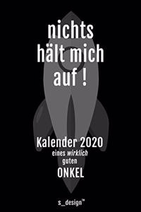 Kalender 2020 für Onkel