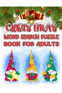 Christmas Word Search Puzzle Book For Adults