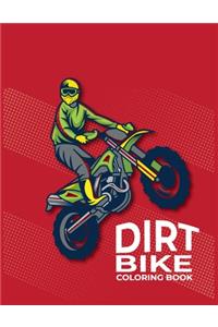 Dirt Bike Coloring Book