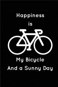 Happiness is My Bicycle and a Sunny Day