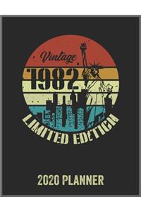 Vintage 1982 Limited Edition 2020 Planner