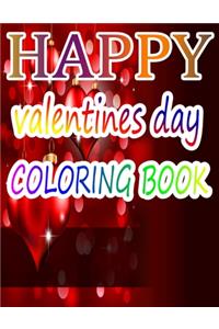 Happy Valentine Day Coloring Book