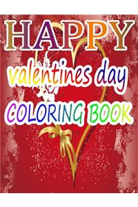 Happy Valentine Day Coloring Book