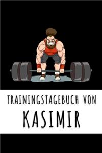 Trainingstagebuch von Kasimir