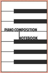 Piano Composition Notebook