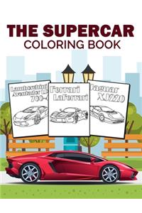 The Supercar Coloring Book