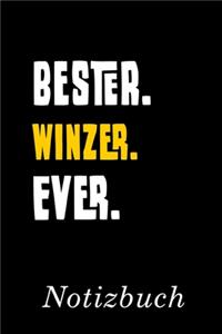 Bester Winzer Ever Notizbuch