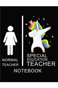Normal Teacher Special Education Teacher Notebook