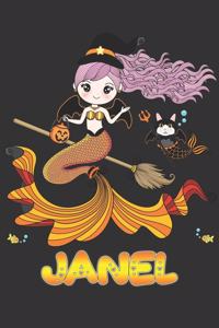 Janel: Janel Halloween Beautiful Mermaid Witch Want To Create An Emotional Moment For Janel?, Show Janel You Care With This Personal Custom Gift With Janel