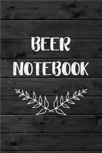 Beer Notebook: Beer Tasting Journal For Beer Lovers Gifts