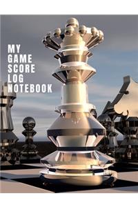 My Game Score Log Notebook