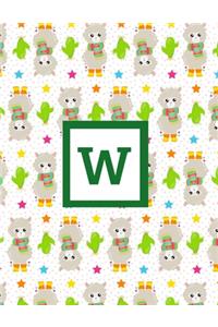 W