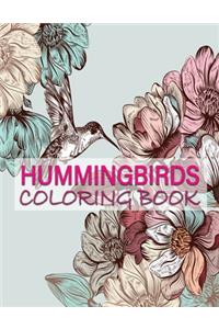 Hummingbirds Coloring Book