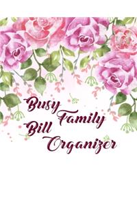 Busy Family Bill Organizer