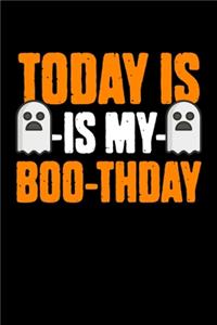 Today Is My Boo-thday