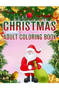 Christmas Adult Coloring Book