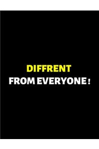 Different From Everyone