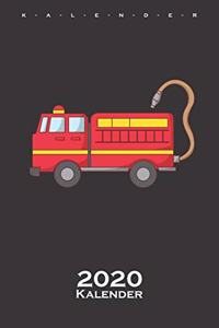 Feuerwehrauto Kalender 2020