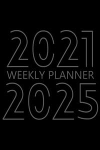 2021-2025 Weekly Planner