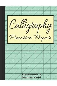 Calligraphy Practice Paper Notebook 3