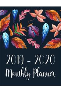 2019-2020 Monthly Planner