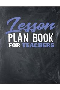 Lesson Plan Book For Teachers