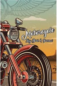 Motorcycle Log Book & Journal