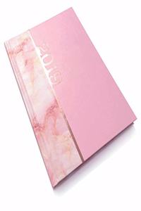 FASHION DIARY PINK MARBLE A5 D 2019