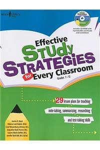 Effective Study Strategies for Every Classroom
