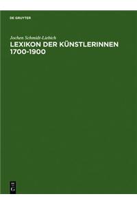 Lexikon Der Kunstlerinnen 1700-1900