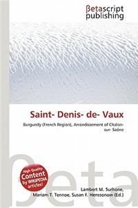 Saint- Denis- de- Vaux