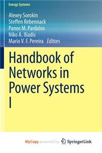 Handbook of Networks in Power Systems I