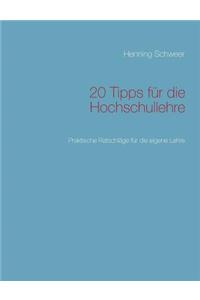 20 Tipps für die Hochschullehre