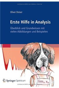 ERSTE HILFE IN ANALYSIS